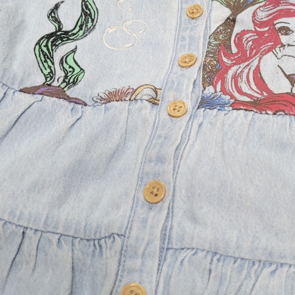 Disney Light Blue Ariel Dress with Ruffles - Picture 12 of 16